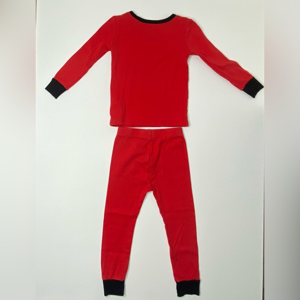Old Navy Port Company CrewCuts Graphic T-Shirt Costume Fire Fighter Pajamas 3T - Picture 3 of 9
